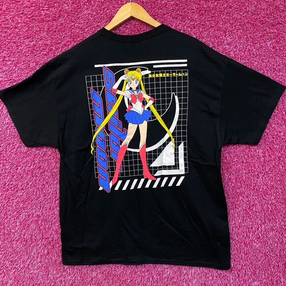 Sailor Moon Usagi Tsukino Double-Sided Anime T-Shirt XL - Picture 3 of 3
